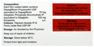 Dapalex S 10/100Mg Tablet 15