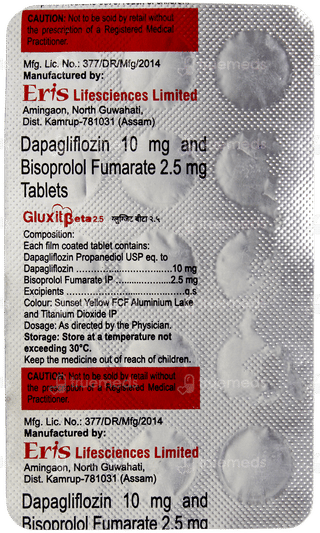Gluxit Beta 2.5 Tablet 15