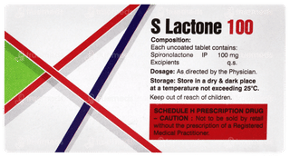 S Lactone 100 Tablet 15