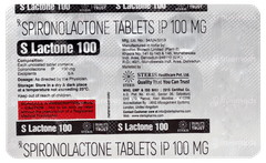 S Lactone 100 Tablet 15