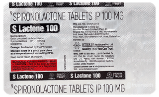 S Lactone 100 Tablet 15