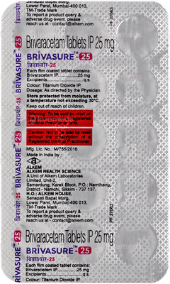 Brivasure 25 Tablet 15