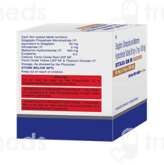 Sitaxa GM Ir 50/2/500 Tablet 10