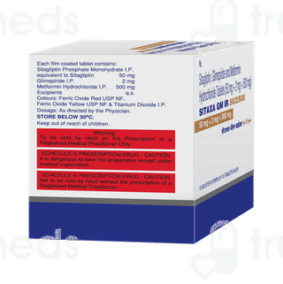 Sitaxa GM Ir 50/2/500 Tablet 10
