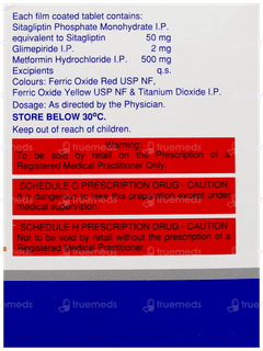 Sitaxa Gm Ir 50/2/500 Tablet 10