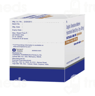 Sitaxa GM Ir 50/2/500 Tablet 10