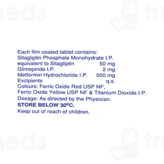 Sitaxa GM Ir 50/2/500 Tablet 10