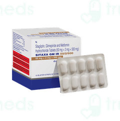 Sitaxa GM Ir 50/2/500 Tablet 10