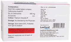 Cefaprime 250 Tablet 10 Cefaprime 250 Tablet 10