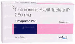 Cefaprime 250 Tablet 10 Cefaprime 250 Tablet 10