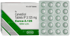 Carca 3.125 Tablet 20