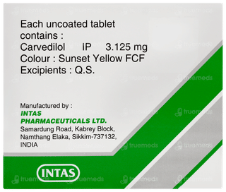 Carca 3.125 Tablet 20