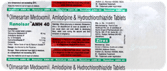 Renolsar Amh 40 Tablet 10