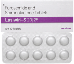 Lasiwin S 20/25 Tablet 10