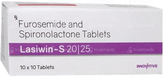 Lasiwin S 20/25 Tablet 10
