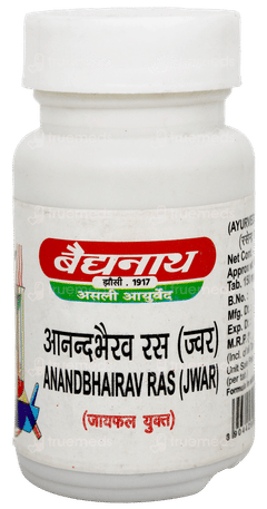 Baidyanath Anandbhairav Ras Jwar Tablet 80 Baidyanath Anandbhairav Ras Jwar Tablet 80