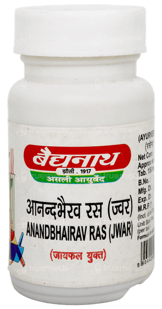 Baidyanath Anandbhairav Ras Jwar Tablet 80