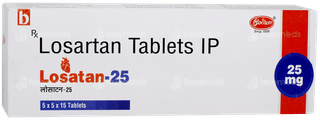 Losatan 25 Tablet 15