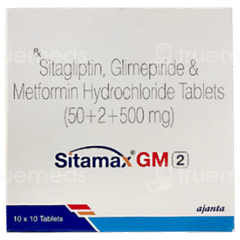 Sitamax GM 2 Tablet 10