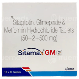 Sitamax GM 2 Tablet 10