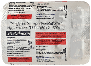 Sitamax GM 2 Tablet 10