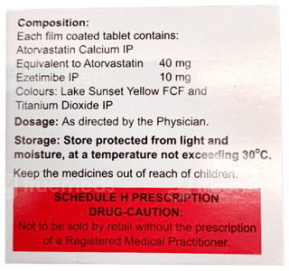 Atorfit Ez 40 Tablet 10