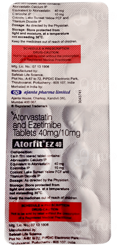 Atorfit Ez 40 Tablet 10