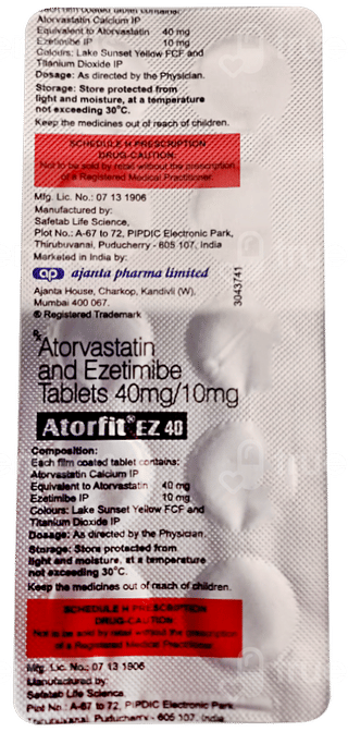 Atorfit Ez 40 Tablet 10