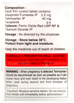 Besicor T 2.5 Tablet 15