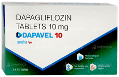 Dapavel 10 Tablet 15