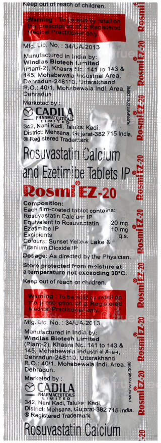 Rosmi Ez 20 Tablet 10