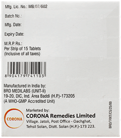 Tricium Xt Tablet 15