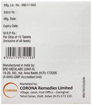 Tricium Xt Tablet 15
