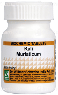 Dr Willmar Schwabe Kali Muriaticum 12x Biochemic Tablet 25gm