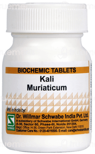 Dr Willmar Schwabe Kali Muriaticum 12x Biochemic Tablet 25gm
