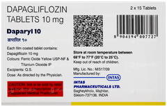 Daparyl 10 Tablet 15