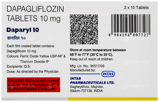 Daparyl 10 Tablet 15