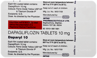 Daparyl 10 Tablet 15