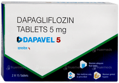 Dapavel 5 Tablet 15