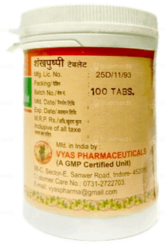 Vyas Shankhapushpi Tablet 100