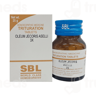 Sbl Oleum Jecoris Aselli 3x Trituration Tablet 25gm