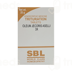 Sbl Oleum Jecoris Aselli 3x Trituration Tablet 25gm