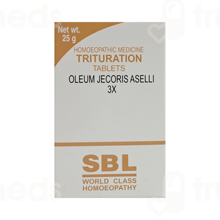 Sbl Oleum Jecoris Aselli 3x Trituration Tablet 25gm