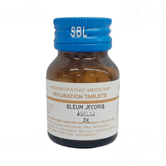 Sbl Oleum Jecoris Aselli 3x Trituration Tablet 25gm