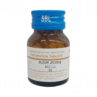 Sbl Oleum Jecoris Aselli 3x Trituration Tablet 25gm