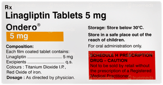 Ondero 5mg Tablet 15