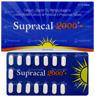Supracal 2000 + Tablet 15
