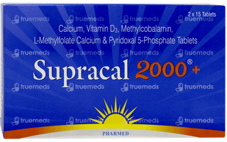 Supracal 2000 + Tablet 15