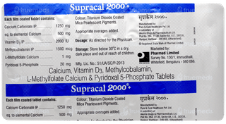 Supracal 2000 + Tablet 15