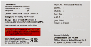 Meditrex 15 Tablet 4